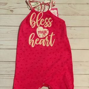 24 month RicRac & Ruffles romper, NWT